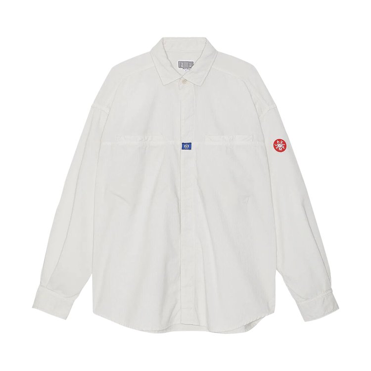 Cav Empt Overdye Cord Design Big Shirt 'White'