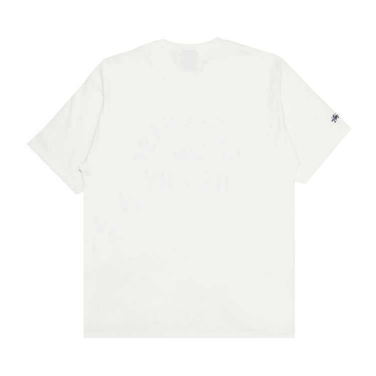 Stussy East Coast Crown USNY Tee White