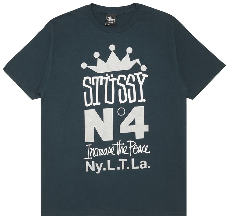Stussy Crown Stack Tee Dark Teal