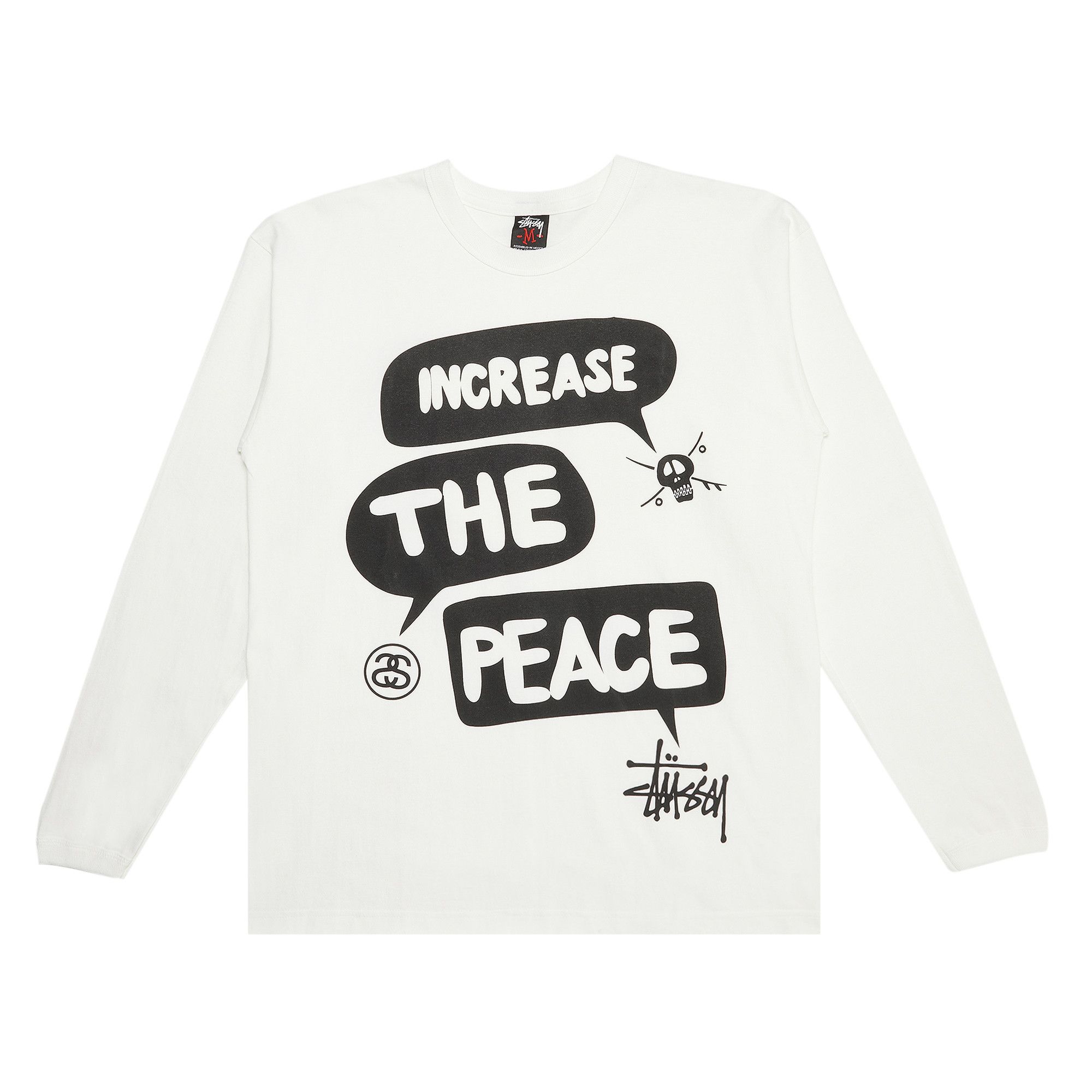 その他 STUSSY livin INCREASE THE PEACE Nike Men's x Stussy Increase The Peace Tee White, from