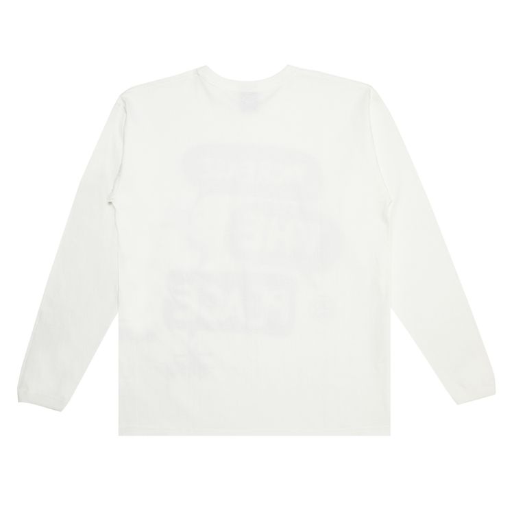 Stussy Gear Increase The Peace Long Sleeve White