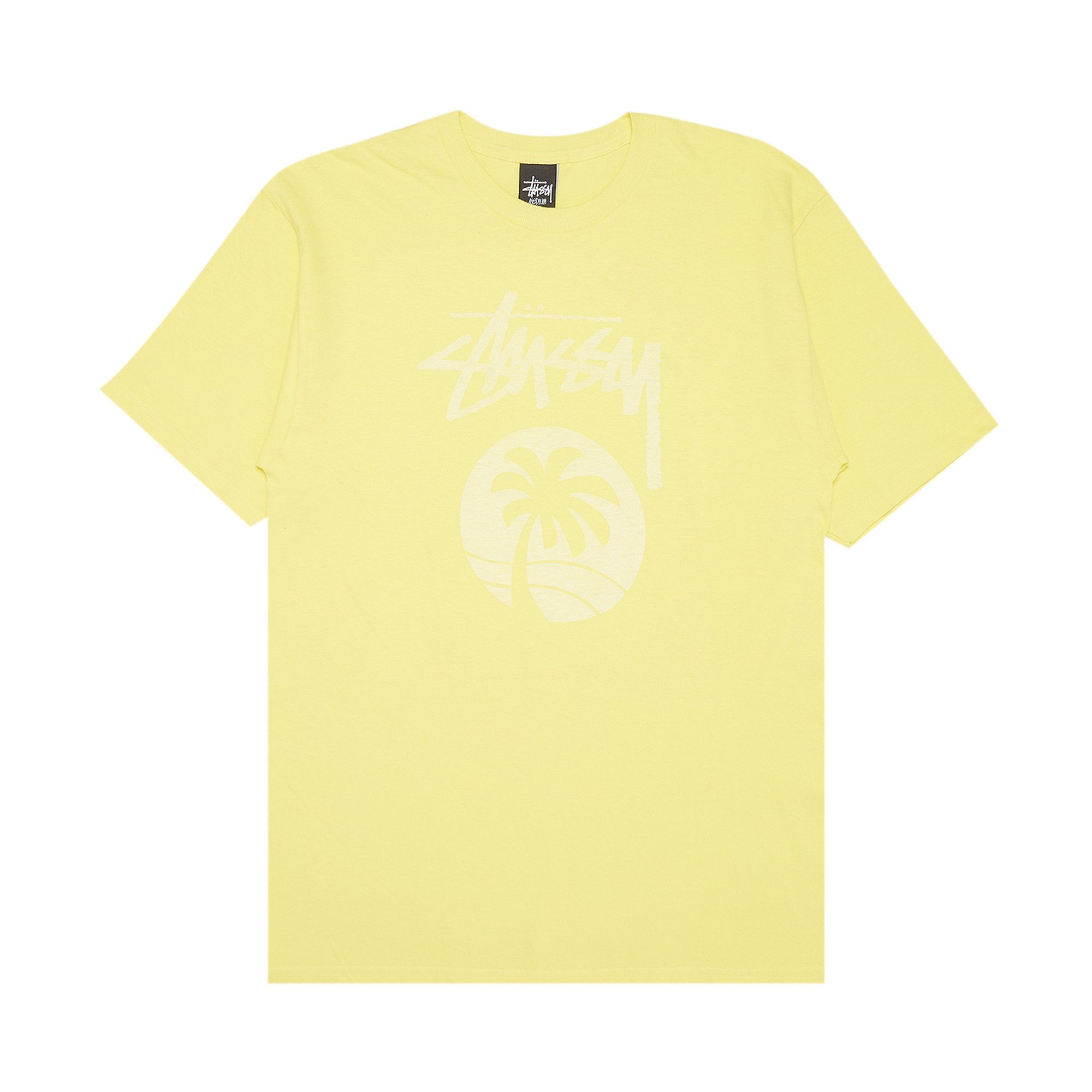 T shirt stussy clearance jaune