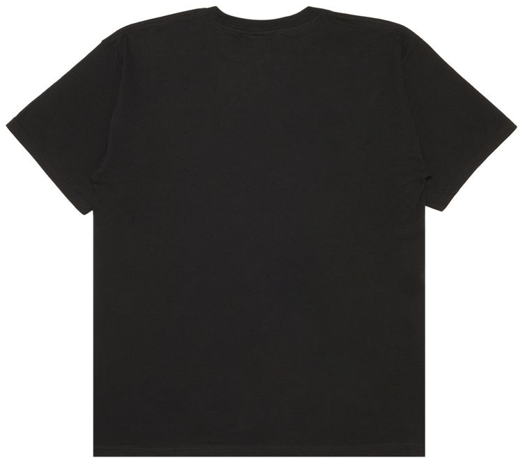 Stussy No4 Flower Check Tee Black