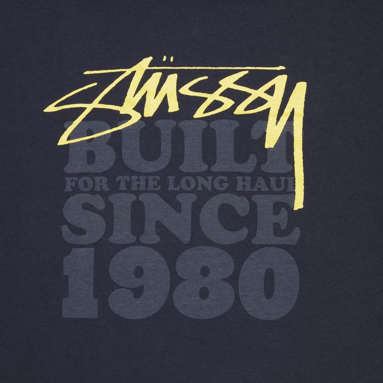 Stussy Gear Built Since 80 Tee Navy