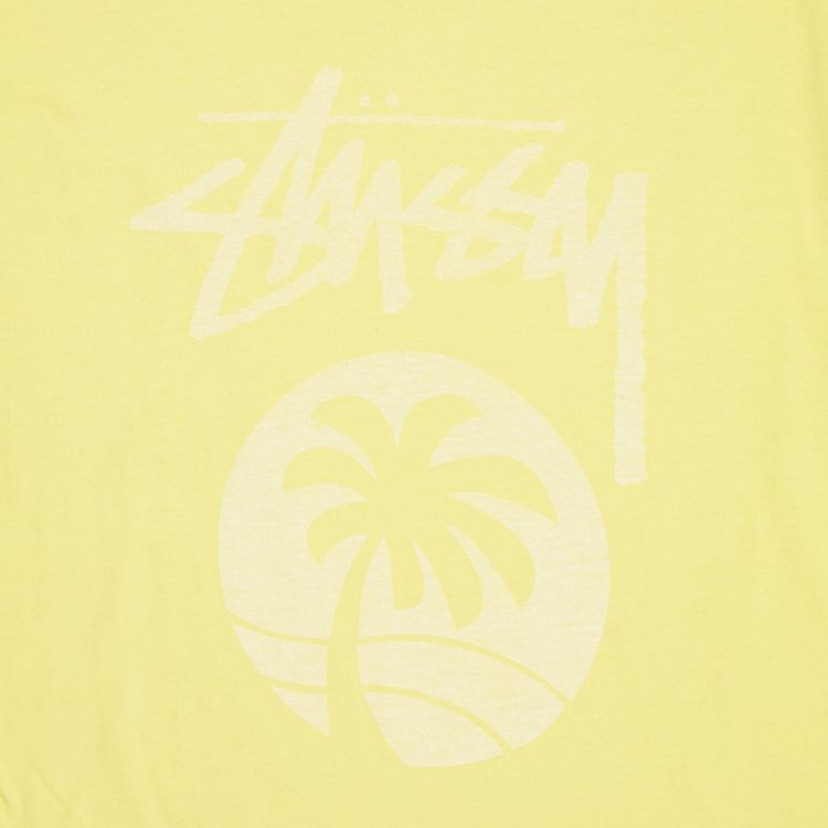 Stussy Stock Tone Tree Tee Yellow