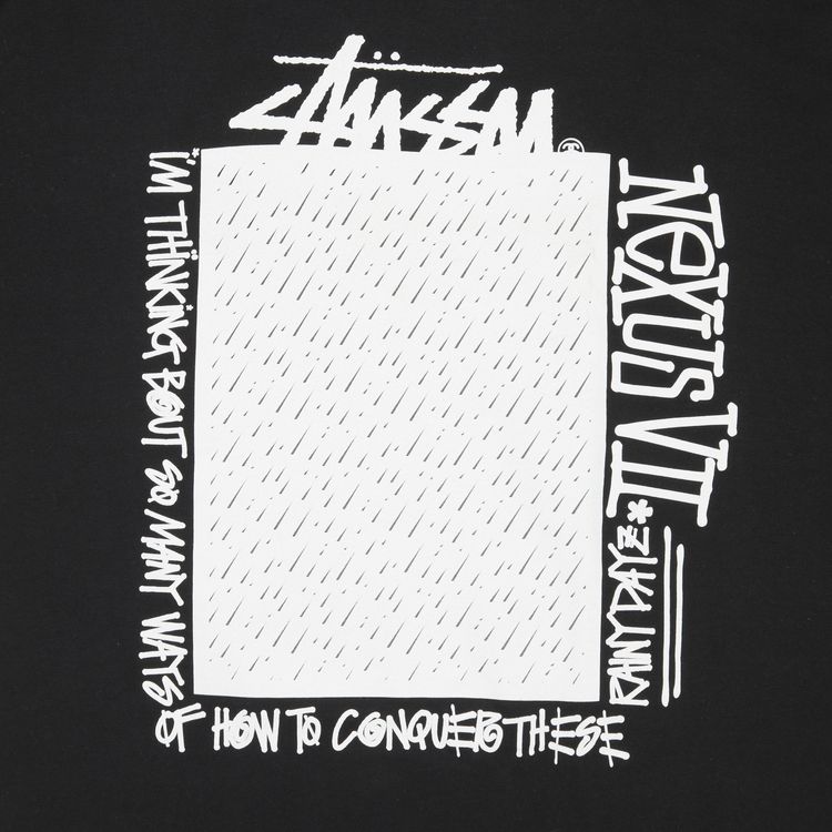 Stussy Rain Frame Tee Black