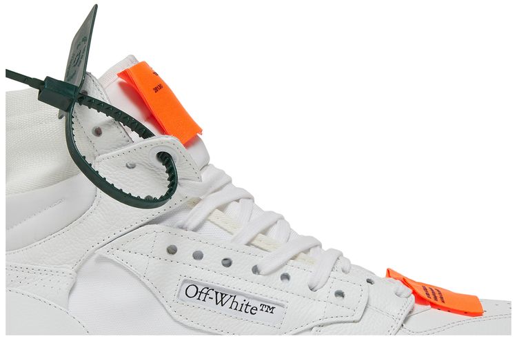 Off White Off Court 30 High White Orange