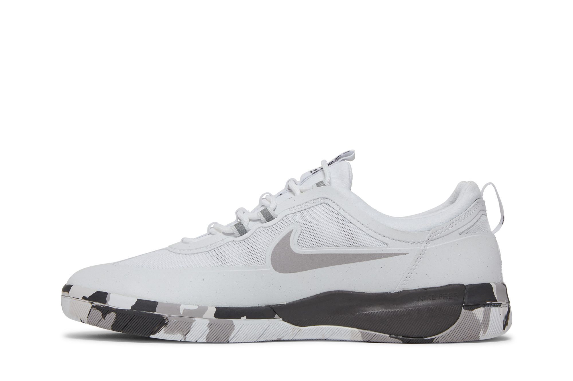 Buy Nyjah Free 2 SB White Grey Camo BV2078 107 GOAT