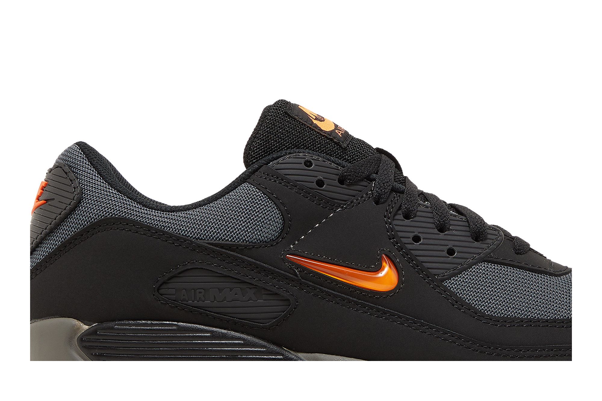Size 10.5 Air Max 90 'Jewel - Black Safety Orange'