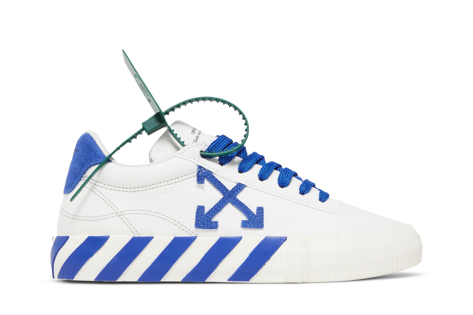 Blue off white shoes online