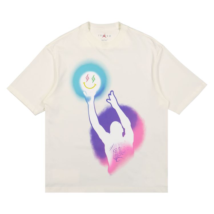 Air Jordan x J Balvin T Shirt Sail