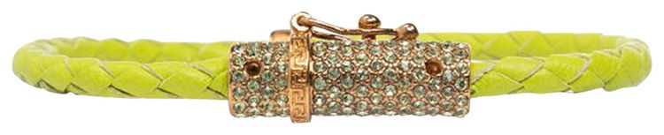 Versace Braided Bracelet Acid LimeVersace Gold