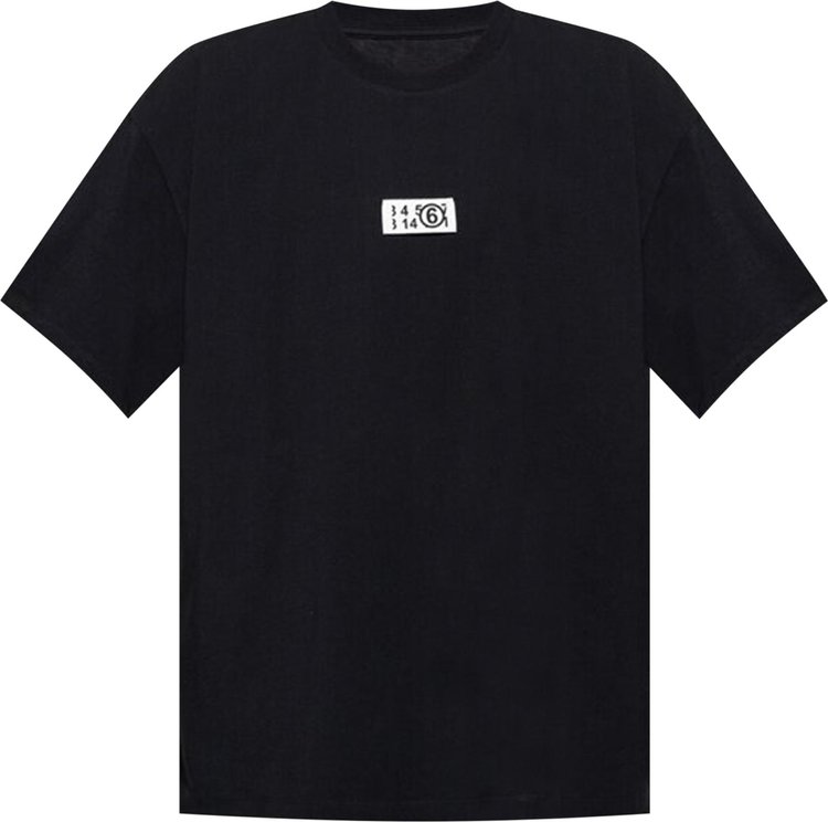 Buy MM6 Maison Margiela T-Shirt 'Black' - S52GC0275 S24312 900 | GOAT