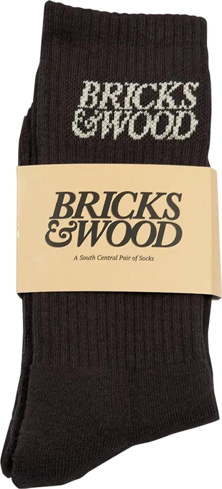 Bricks & Wood Logo Socks 'Midnight'