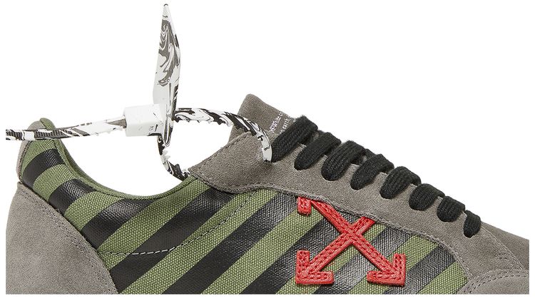 Off White Vulc Sneaker Low Khaki Red