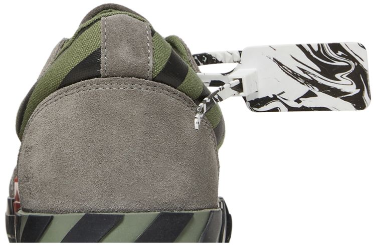 Off White Vulc Sneaker Low Khaki Red