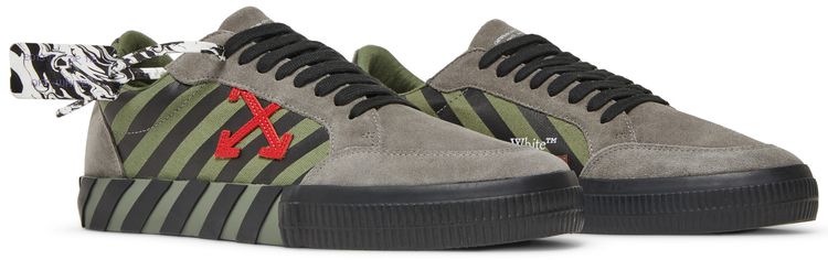 Off White Vulc Sneaker Low Khaki Red