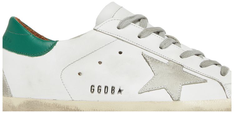 Golden Goose Wmns Superstar White Green