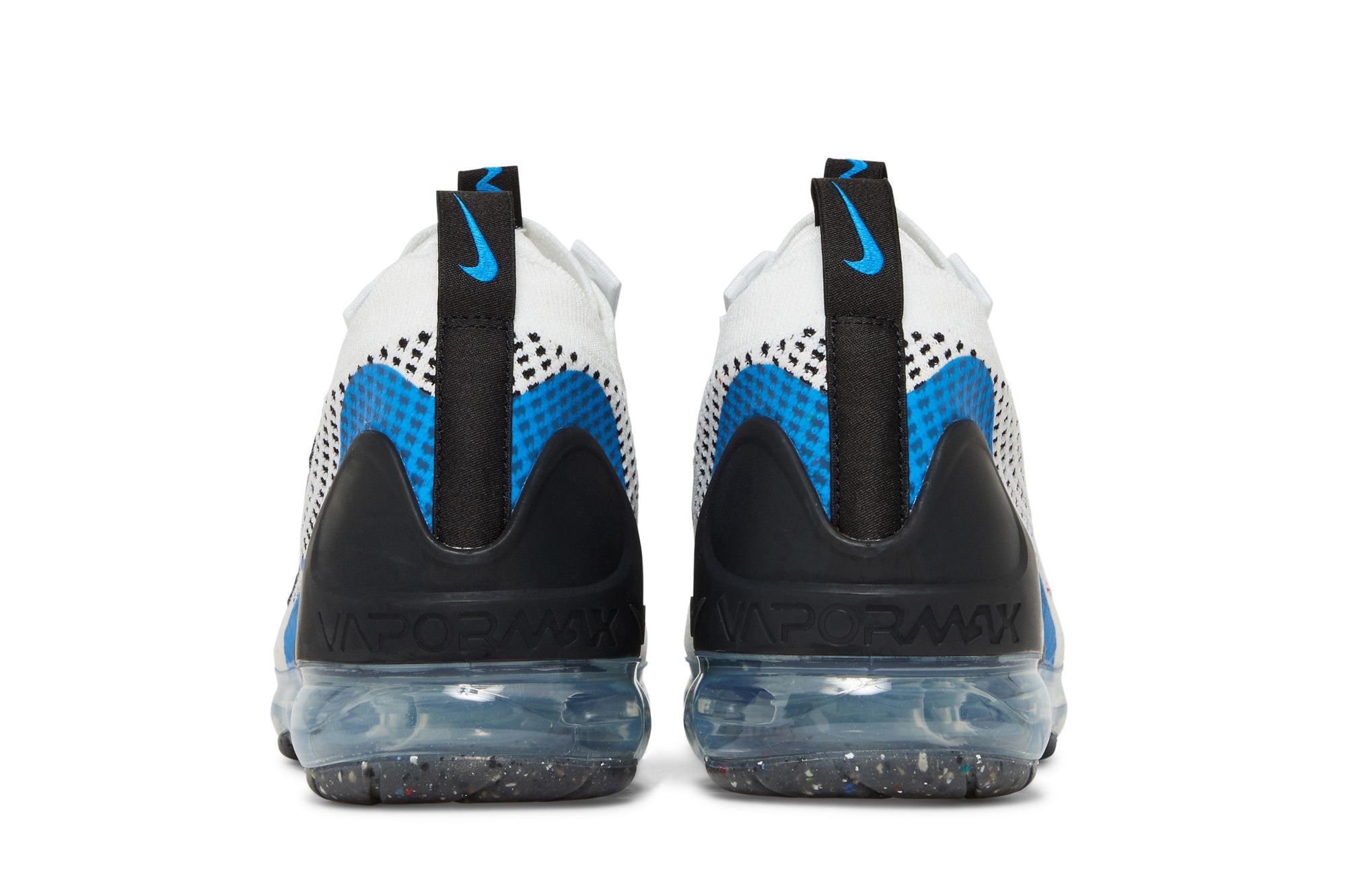 Blue and white vapormax clearance
