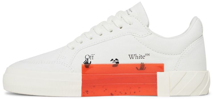 Off White Wmns Vulc Sneaker White Black
