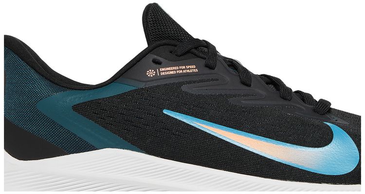 Nike Zoom Winflo 7 Black Laser Blue Sample