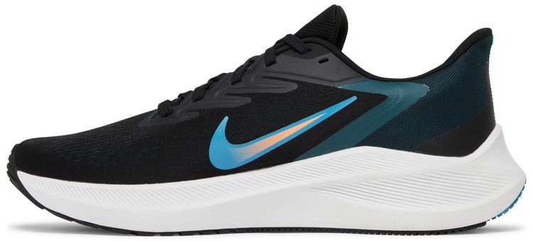 Nike Zoom Winflo 7 Black Laser Blue Sample