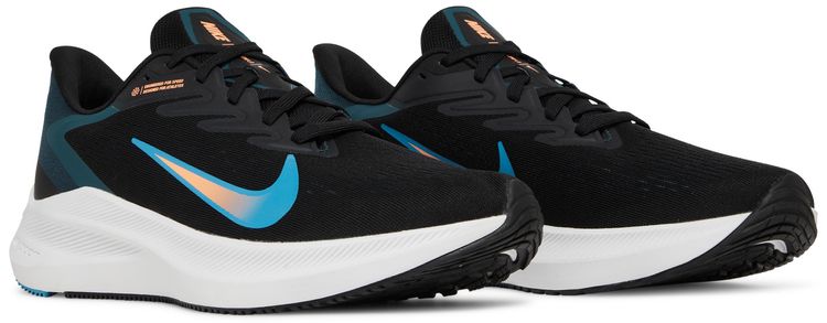 Nike Zoom Winflo 7 Black Laser Blue Sample