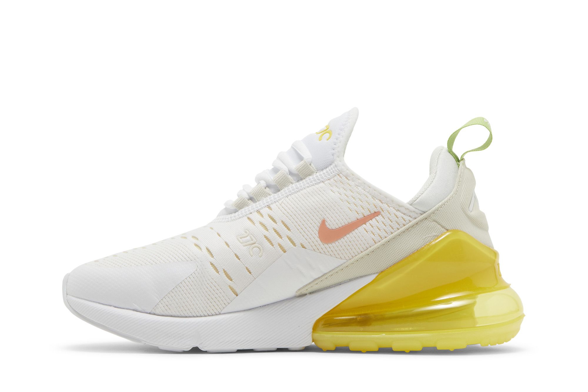 White and gold air max 270 shop