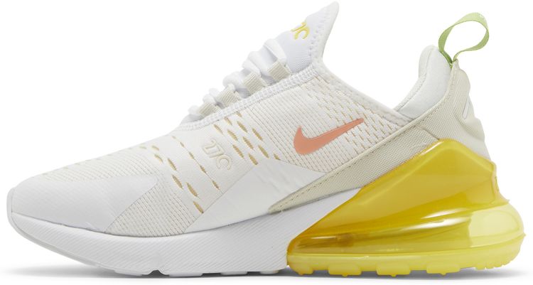 Nike Wmns Air Max 270 White Yellow Strike
