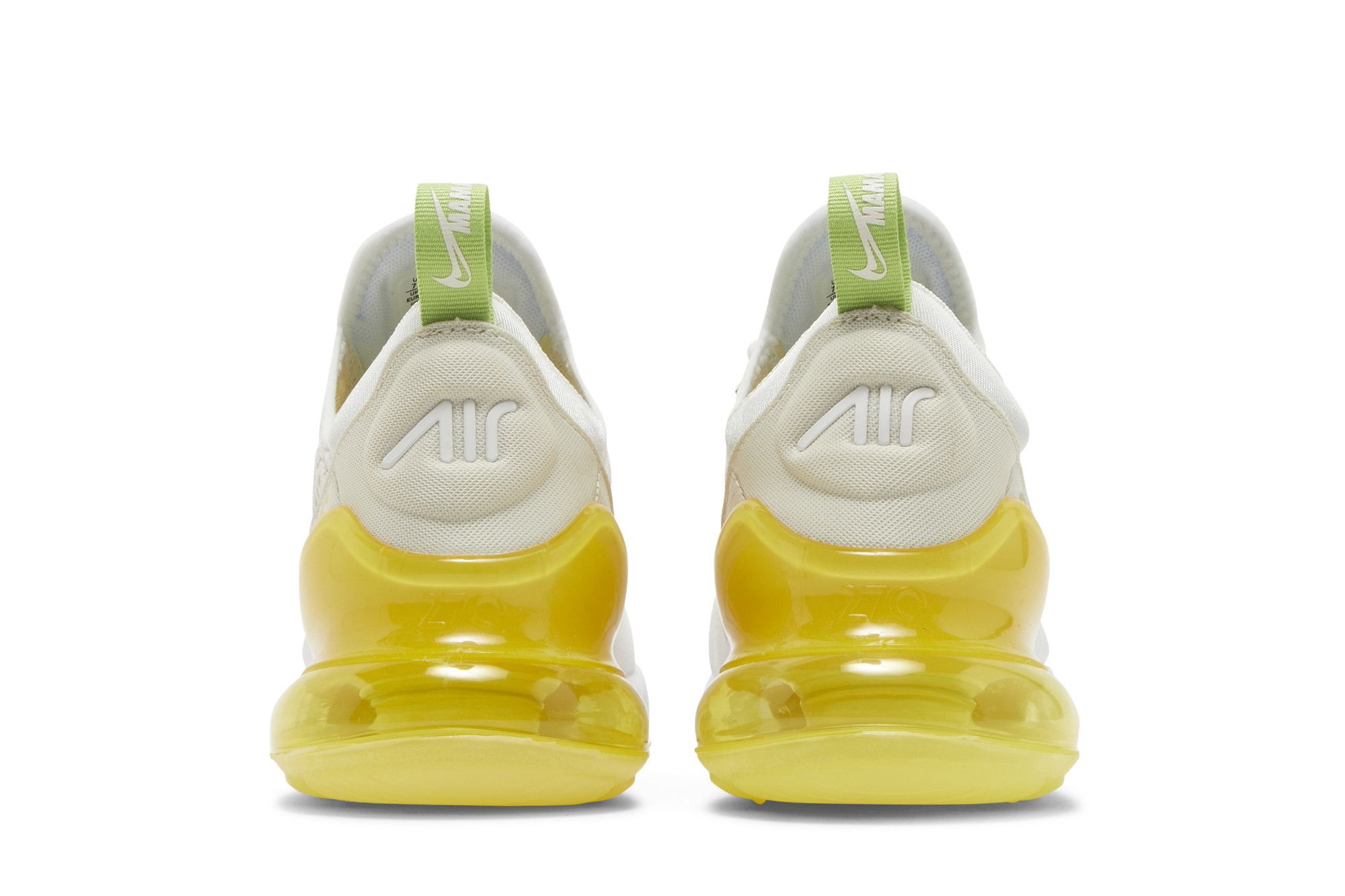 Nike yellow 270 outlet