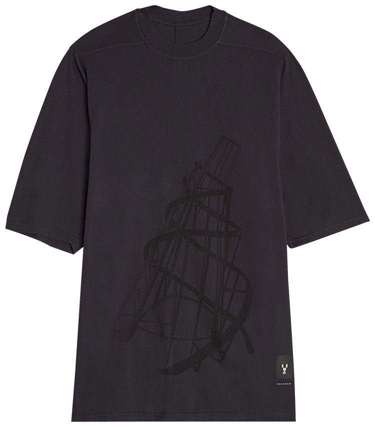 Rick Owens DRKSHDW Jumbo Tee Indigo Indigo