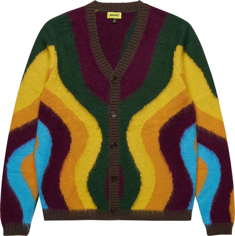 Market Jazz Night Mohair Cardigan 'Multicolor'