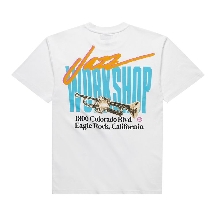 Market Jazz Night T Shirt White