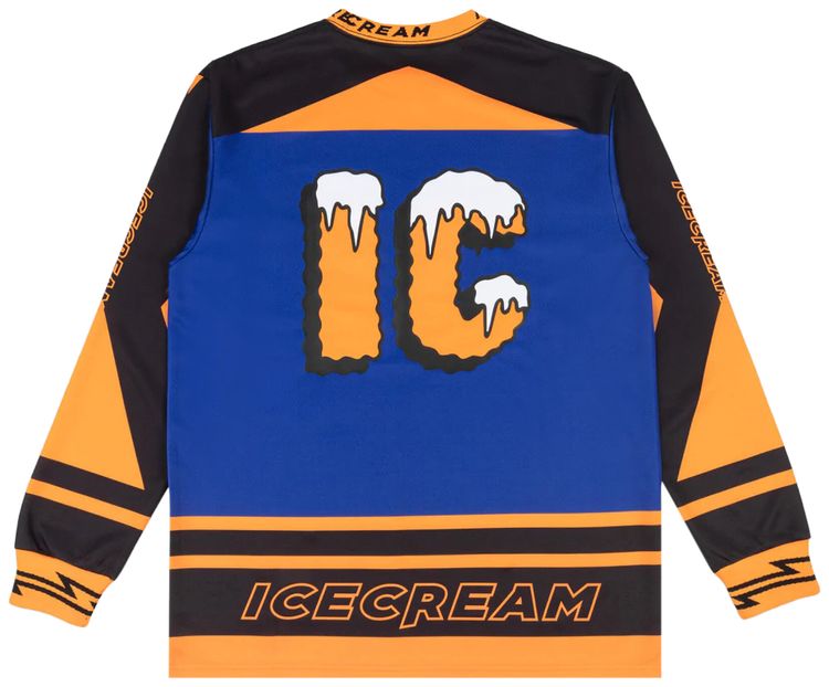 Icecream Speed Racer Long Sleeve Jersey Black