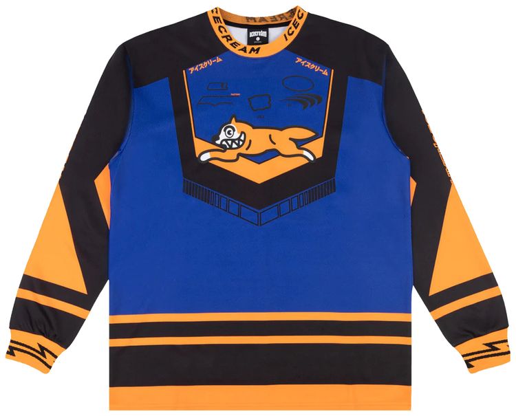 Icecream Speed Racer Long Sleeve Jersey Black