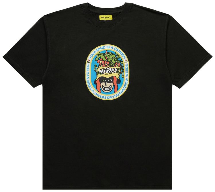 Market Land Escape Garden Tee Charcoal