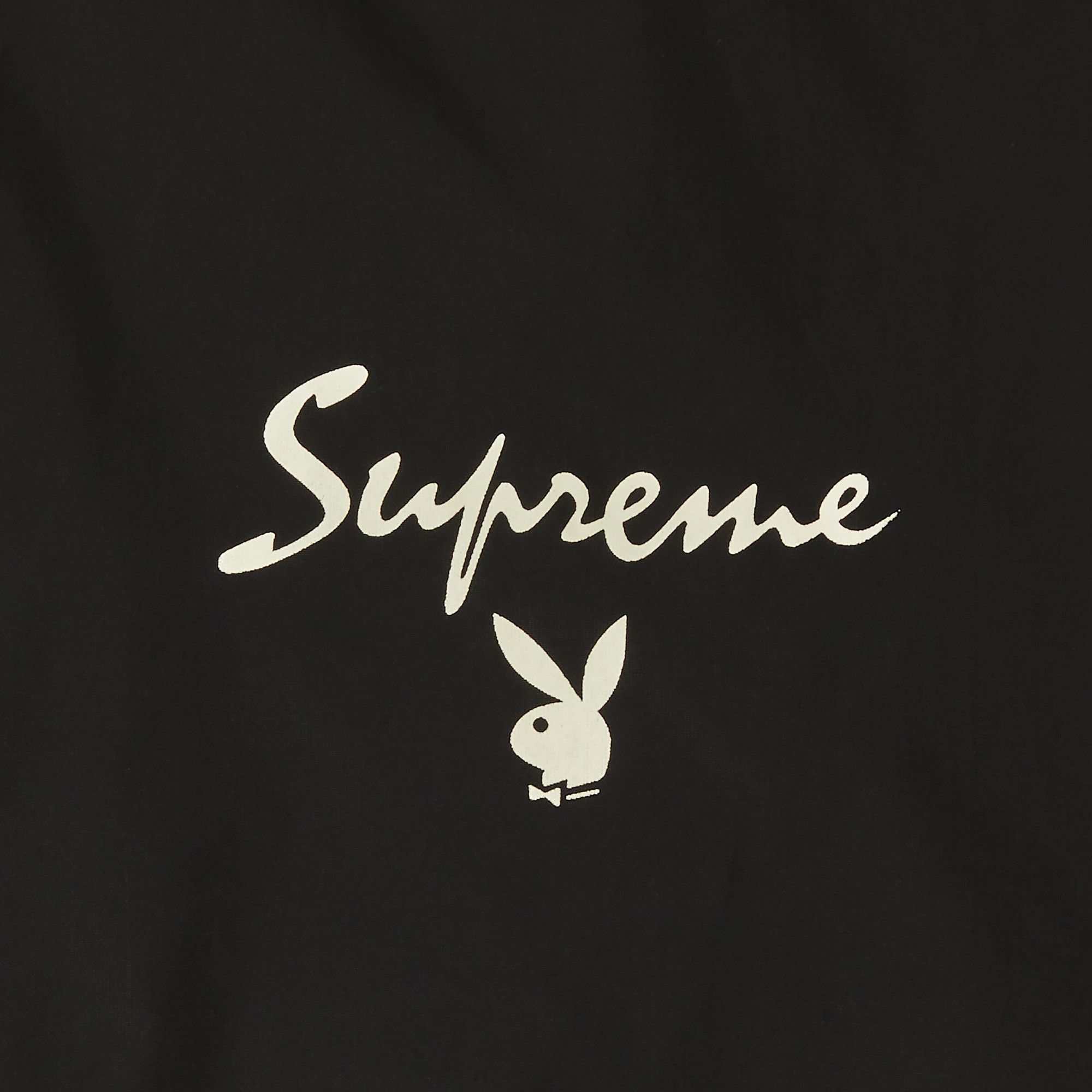 Buy Supreme x Playboy Coach Jacket 'Black' - 0052 1SS110310XPCJ