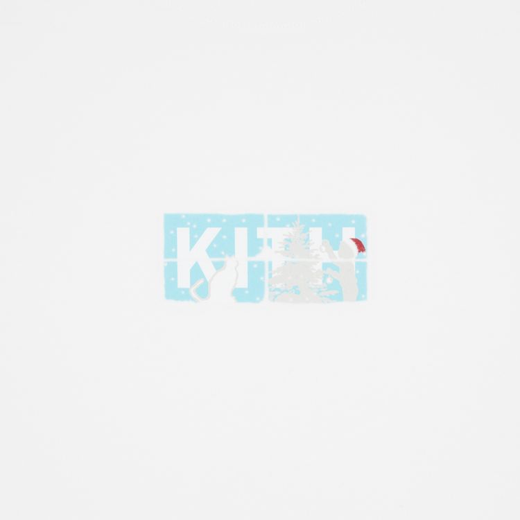 Kith Kithmas Scenic Logo Tee White