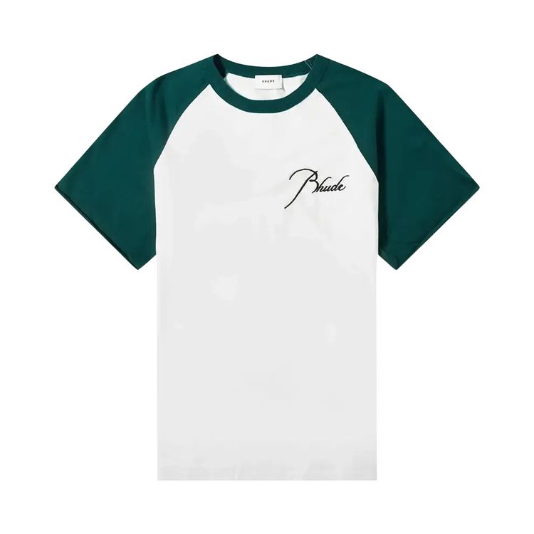 Rhude Raglan Tee Vintage White
