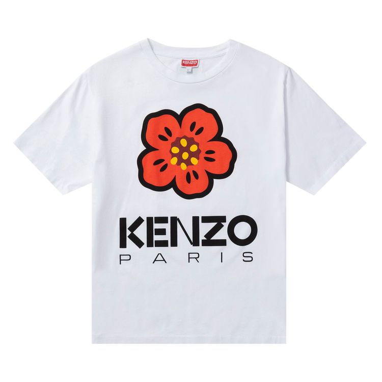 Kenzo Boke Flower Tee White