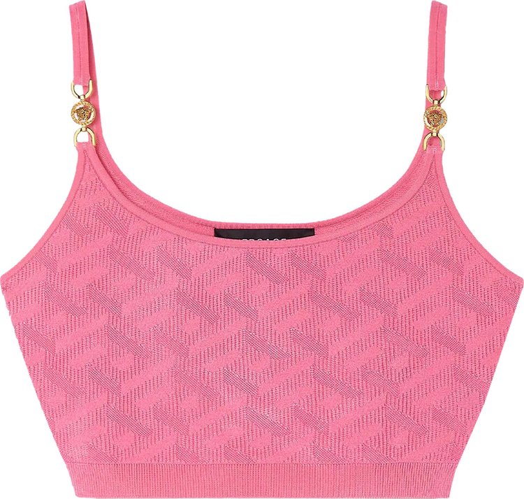 Versace Knit Tank Top 'Pink Paradise'