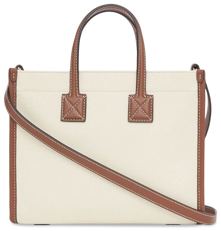 Burberry Mini Freya Tote Bag Cream