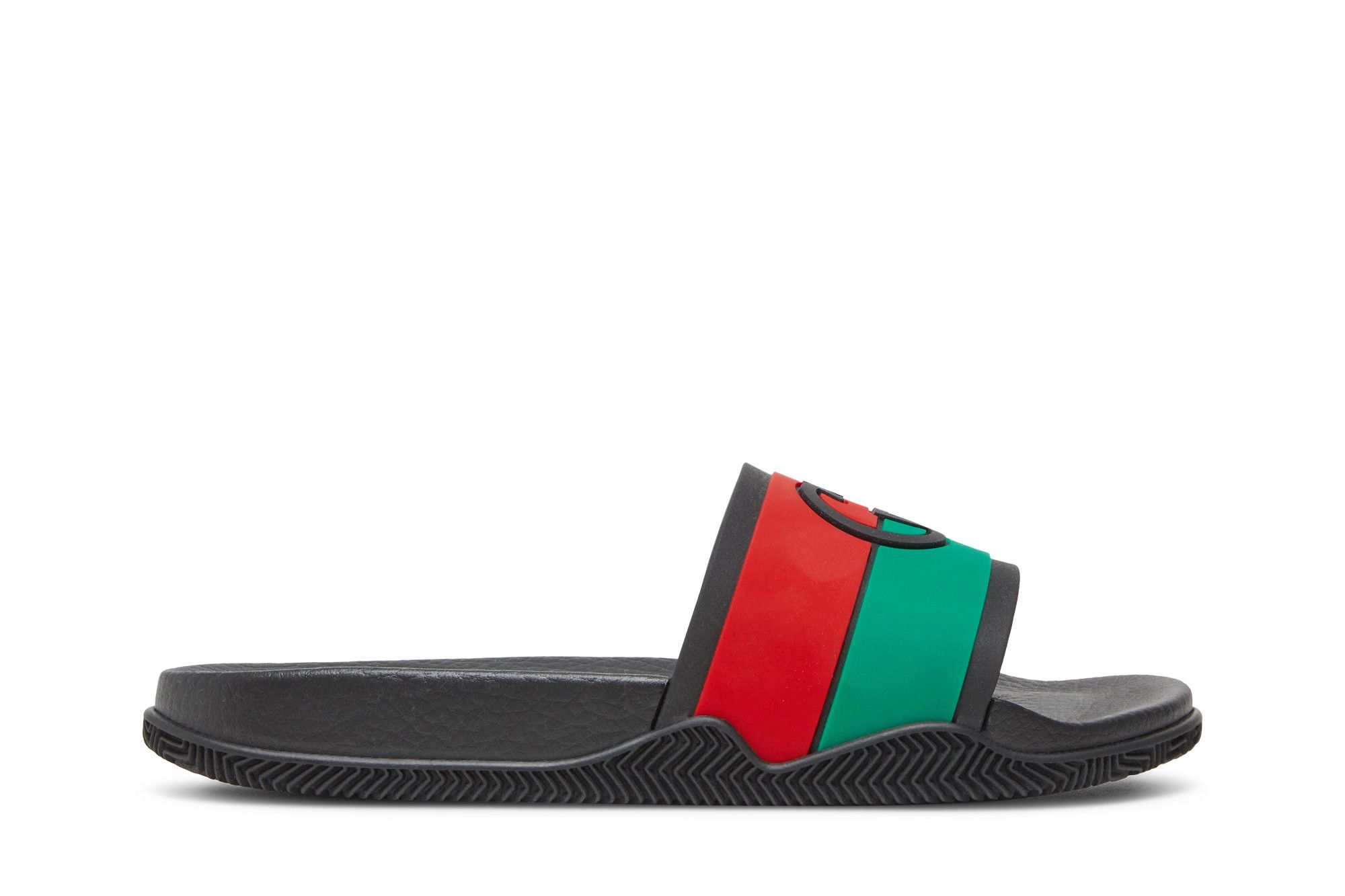 Black red and deals green gucci slides