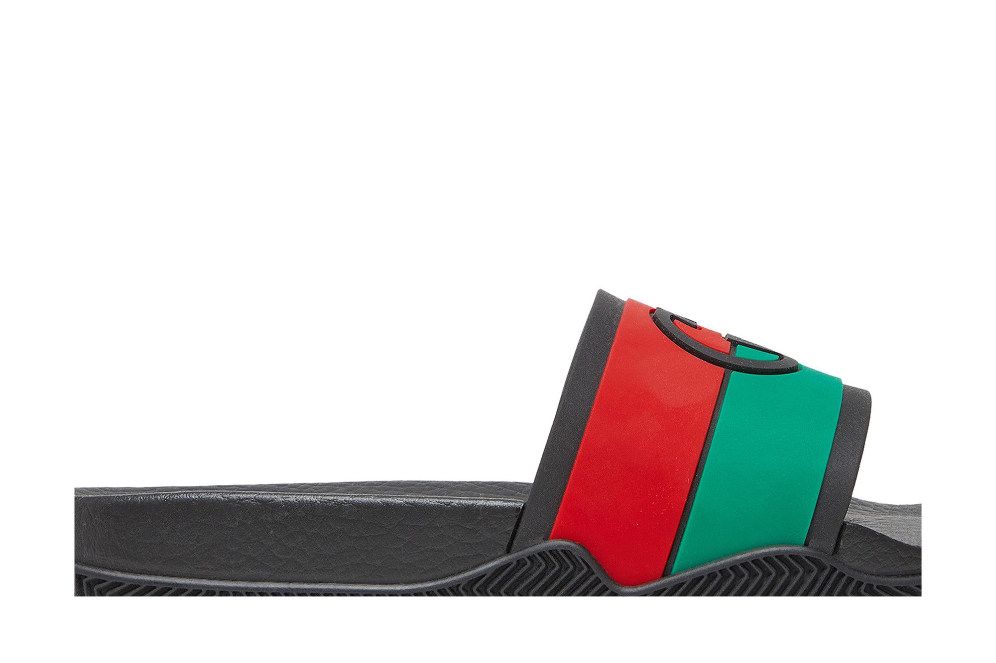 Buy Gucci Slide Interlocking G Black Red Green 655265 JFA00 8815 GOAT