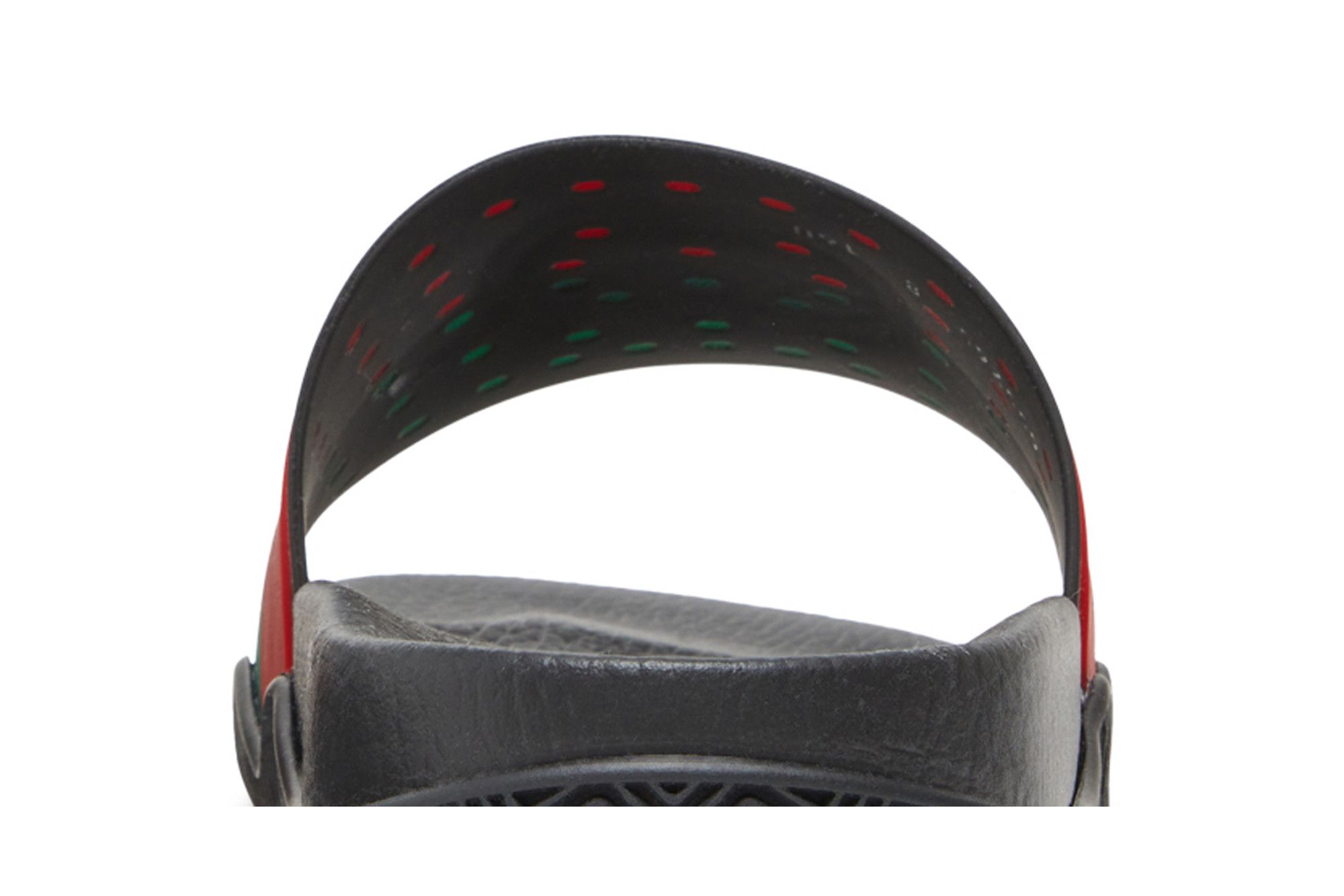 Buy Gucci Slide 'Interlocking G - Black Red Green' - 655265