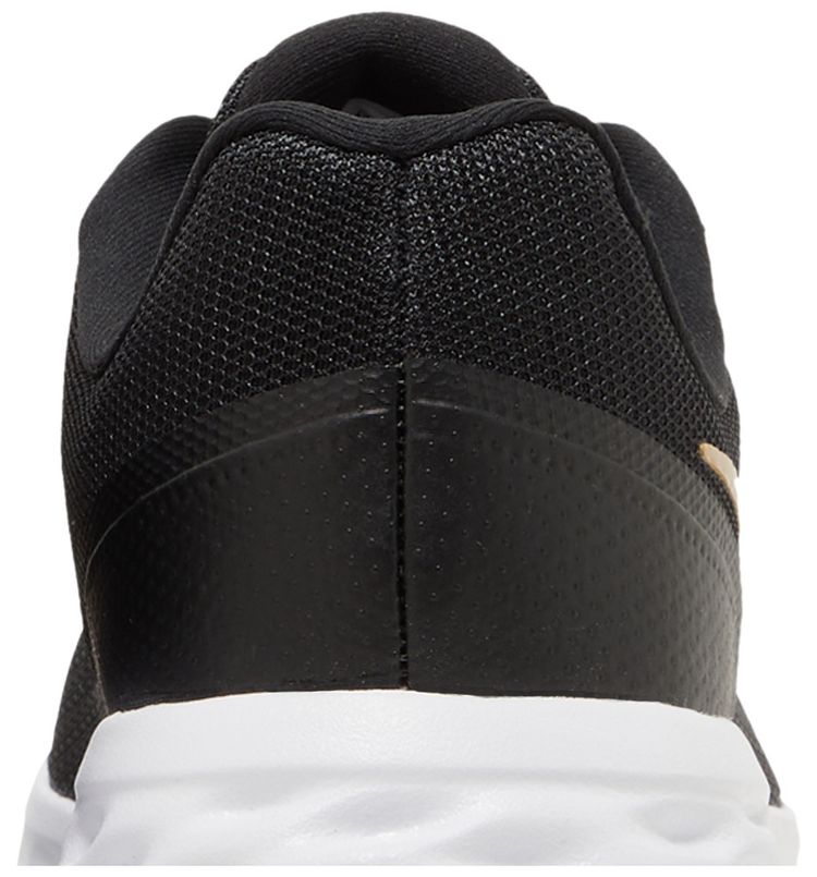 Nike Revolution 6 Black Metallic Gold