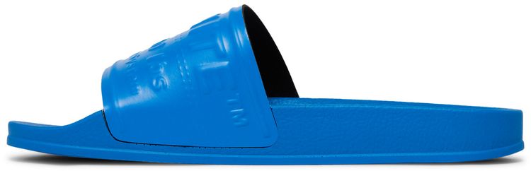 Off White Wmns Pool Sliders Blue