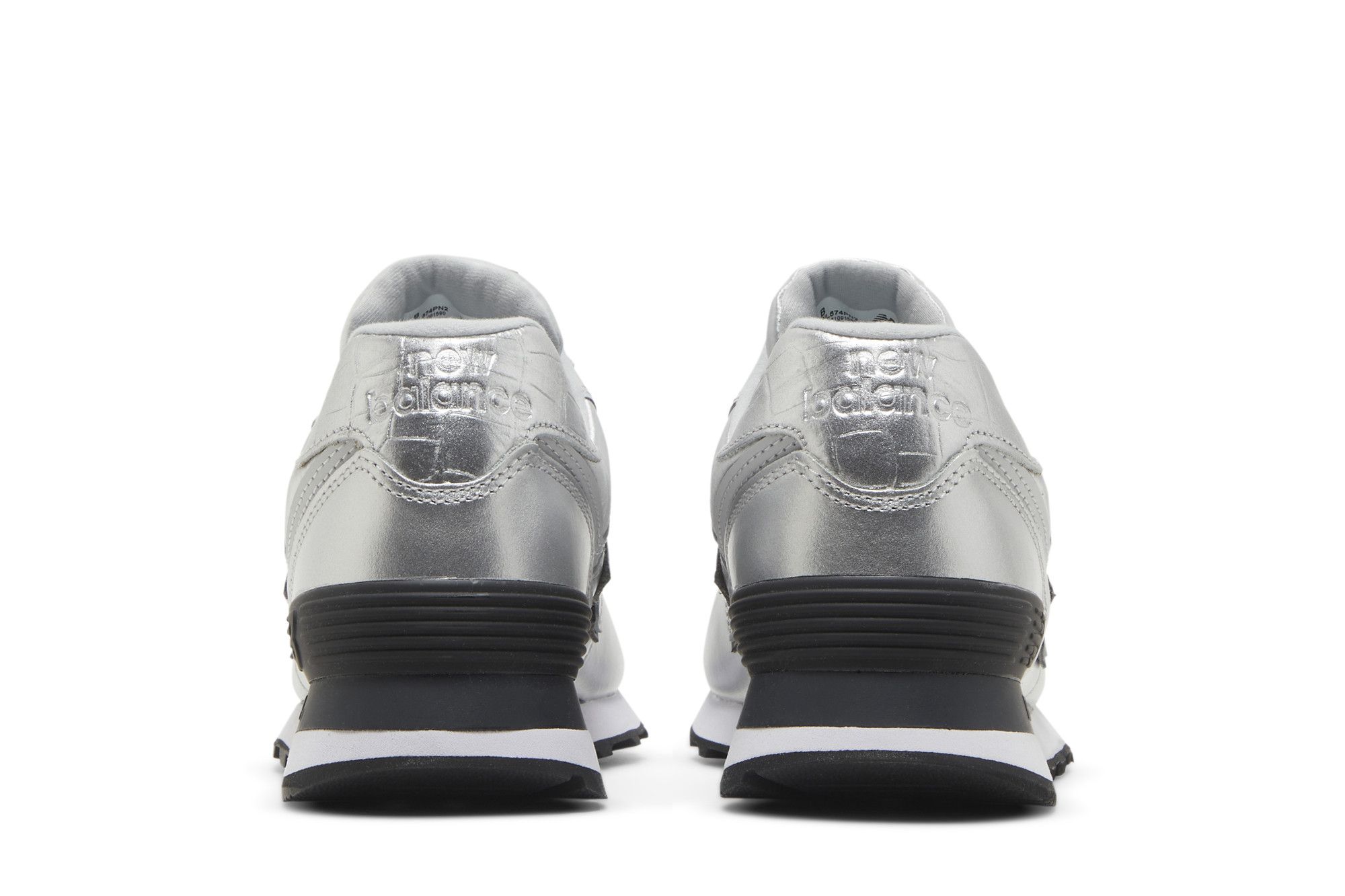New balance 574 glitter punk silver clearance