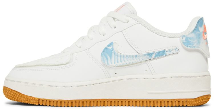 Nike Air Force 1 GS White Bleached Coral Clouds