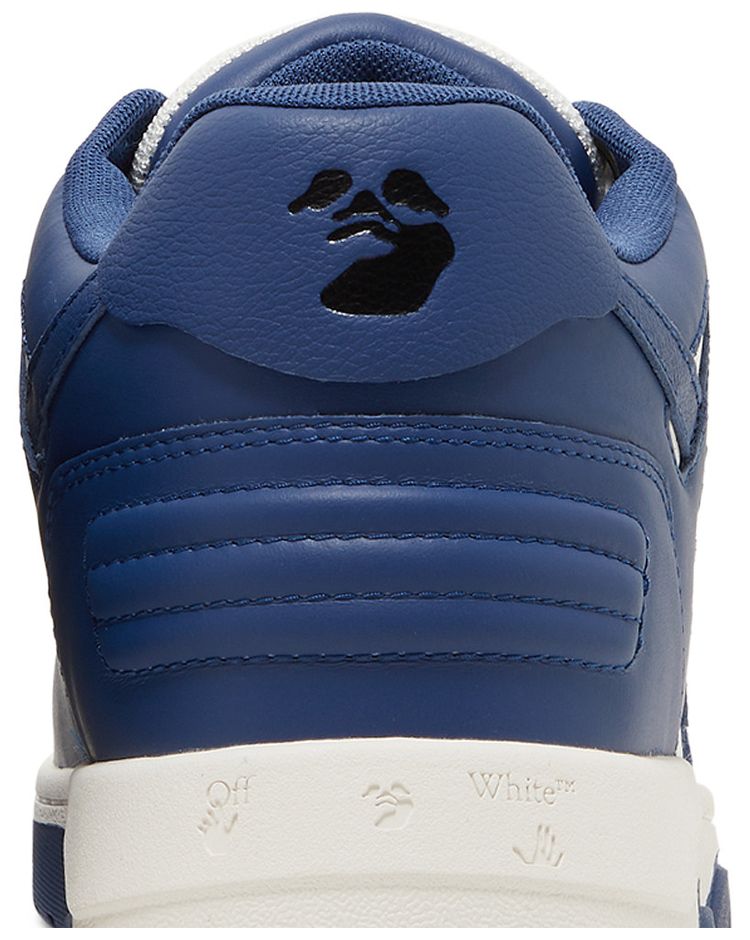 Off White Out of Office Low Dark Blue White